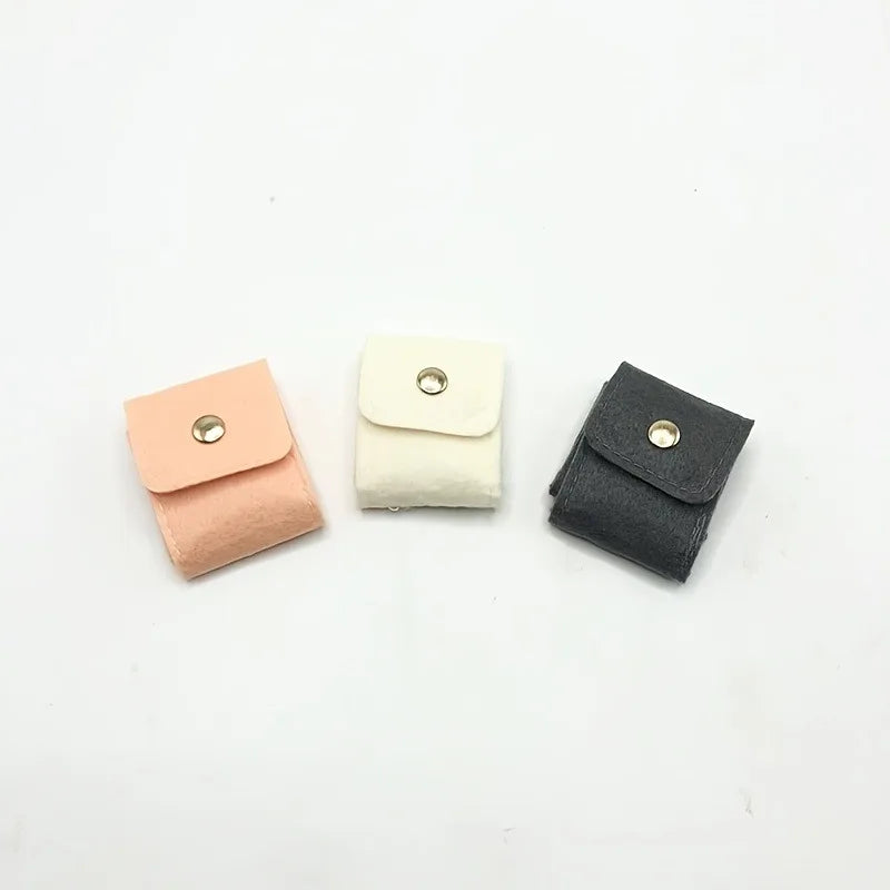 1pc Convenient Divided Jewelry Bag, Travel Classification Ear Stud Jewelry Bag, Jewelry Storage Box, Storage Bag.
