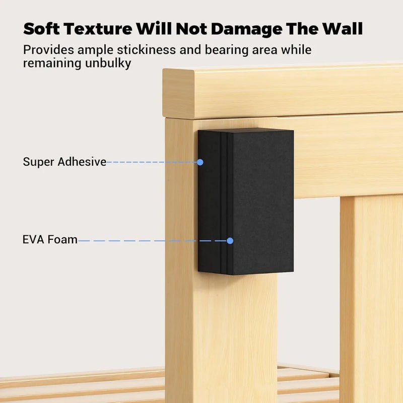 10pcs High-Density Foam Wall Protector Set - Durable Furniture Padding for Beds&Sofas, Scratch & Damage Prevention, Matte Finish