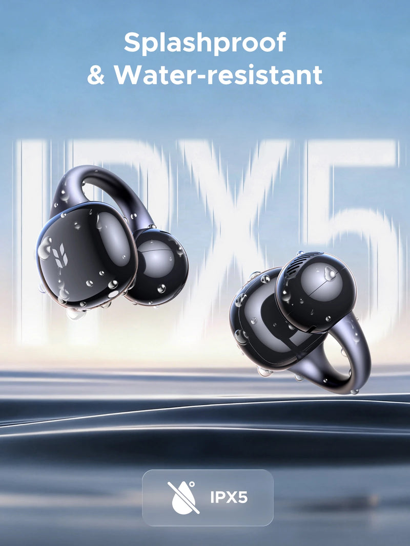 UGREEN ClipBuds 2, 2026 New Clip‑on Open‑Ear Bluetooth Wireless Earbuds Bluetooth 6.0 Headphones Earphones 48H Playtime