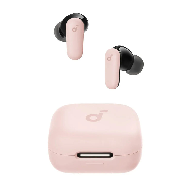 កាសស្តាប់ត្រចៀកប៊្លូធូស Soundcore ដោយ Anker P30i បច្ចេកវិទ្យាកាត់បន្ថយសំឡេងរំខានឆ្លាតវៃ បែបផែនសំឡេងព័ទ្ធជុំវិញ អាយុកាលថ្មយូរបំផុត ៤៥ ម៉ោង
