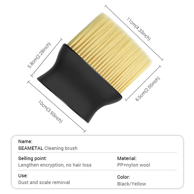 SEAMETAL Car Air Conditioner Outlet Dust Removal Brush Soft Bristles Car Wash Brushes Dust Remover for Car Cleaning Accessories