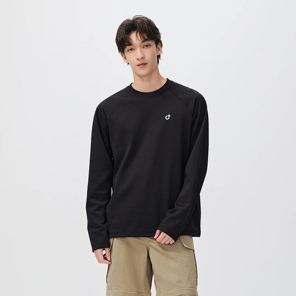 អាវយឺតប៉ាក់ Semir សម្រាប់បុរស ស្រូបសំណើម ស្ងួតលឿន មានខ្យល់ចេញចូលបានល្អ បោះពុម្ពក្រាហ្វិក ដៃអាវ Raglan ថ្មីឆ្នាំ 2026
