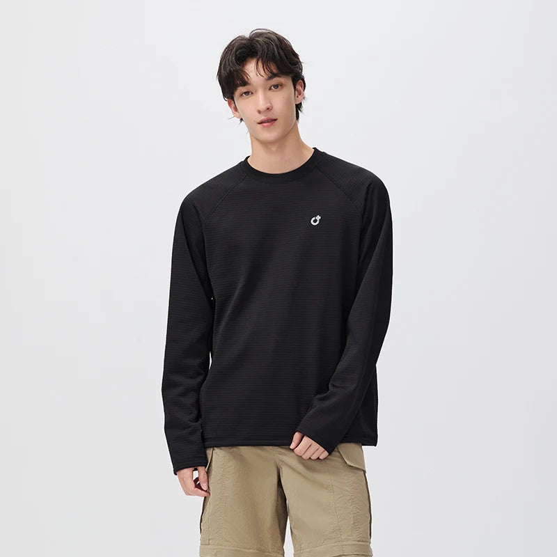 Semir Men Knit Tshirt Moisture Wicking Quick Dry Breathable Reflective Detail Graphic Print Raglan Sleeve 2026 New