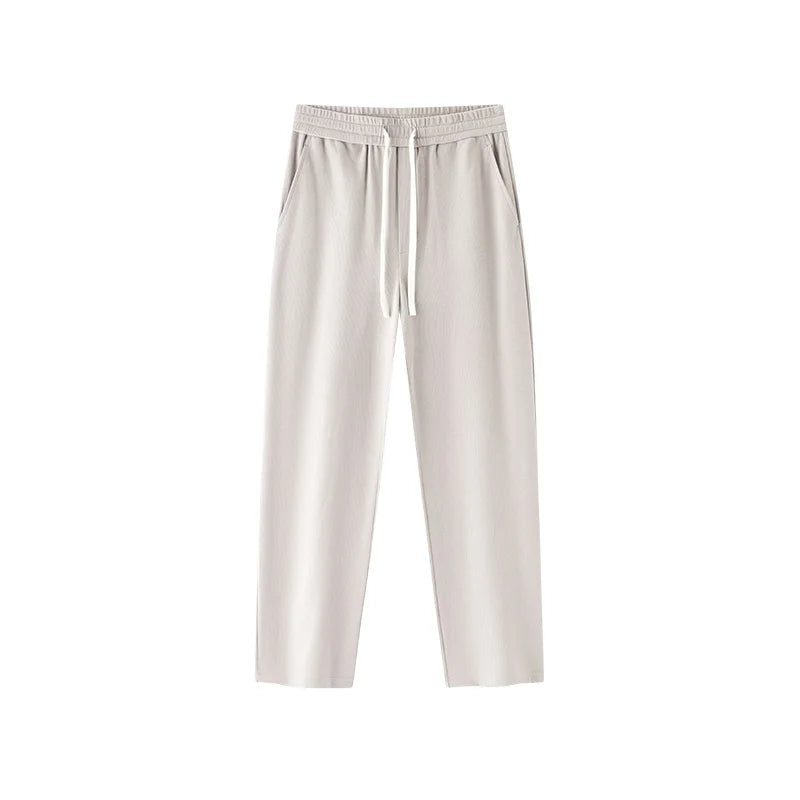 Semir Women Pants Loungewear Waffle Texture Drawstring Loose Straight Home Casual Outside Wear Autumn Bottoms 2026