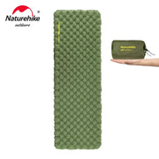 Naturehike 4.6 R Value Ultralight Air Mattress Camping Hiking Climbing Sleeping Pad Outdoor Inflatable Mat Cushion With Air Bag