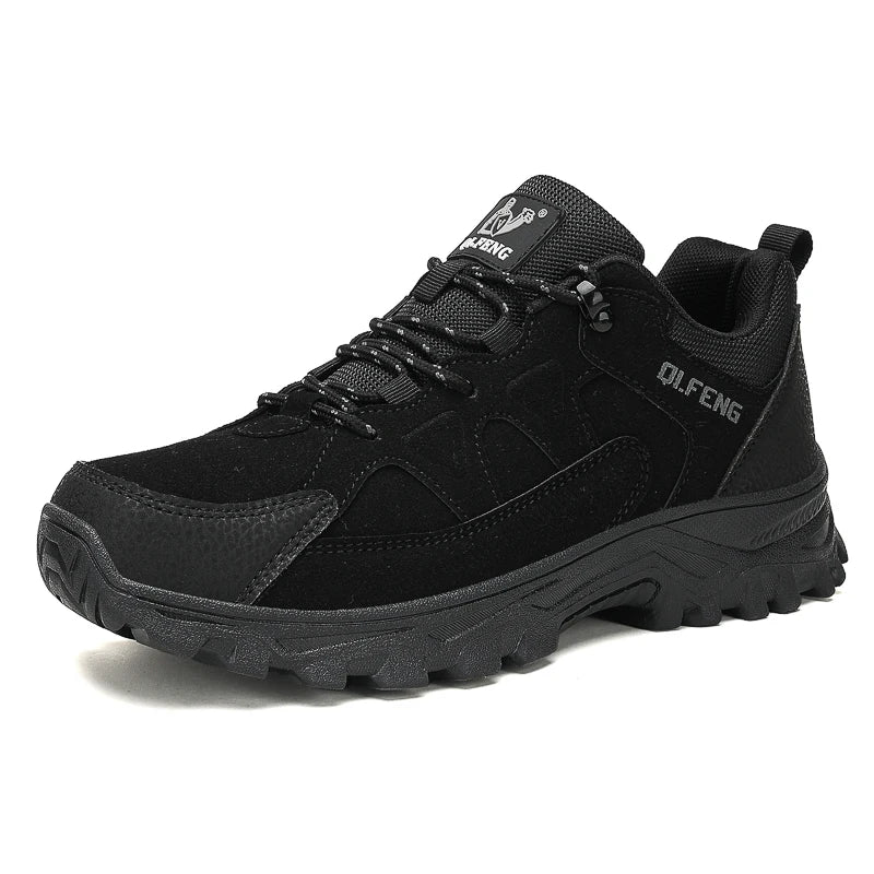 Men's off-road hiking sneakers four season Non-slip comfort outdoor casual walking shoes fashion plus size sports running shoes