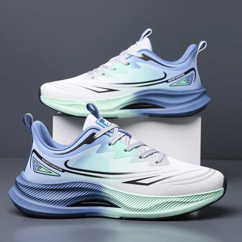 Mens Running Shoes 2025 New Lightweight Rebound Cushioning Outdoor Fitness Sneakers Training Original Tennis Shoes for Men