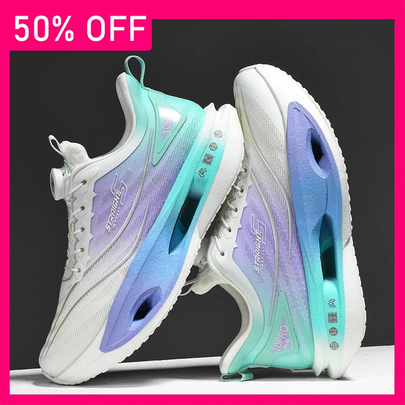 Womens Running Shoes 2026 New Luxury Design Breathable Lightweight Cushioning Training Outdoor Fitness Fashion Sports Shoes