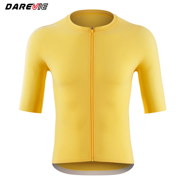 អាវយឺតជិះកង់ DAREVIE ប្រឆាំងនឹងកាំរស្មីយូវី ស្ងួតលឿន ស្រាល ទន់ កម្រិតកំពូល អាវយឺតជិះកង់ Maillot ប្រឆាំងនឹងការរអិល ស្រូបយកសំណើមសម្រាប់បុរស