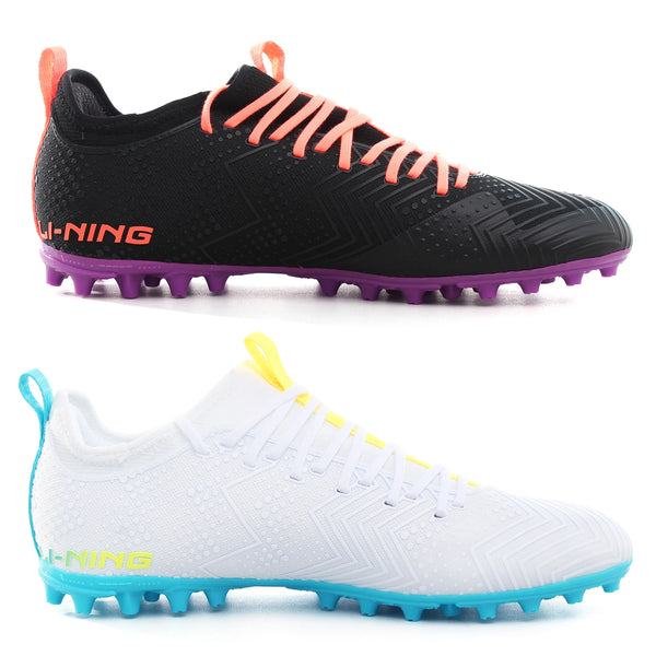 ស្បែកជើងបាល់ទាត់បុរស Li-Ning AG Ground ខ្យល់ចេញចូលបានល្អ ស្បែកជើងបាល់ទាត់កីឡា ស្បែកជើង LINING ស្បែកជើងប៉ាតាពាក់បាន YSFU015