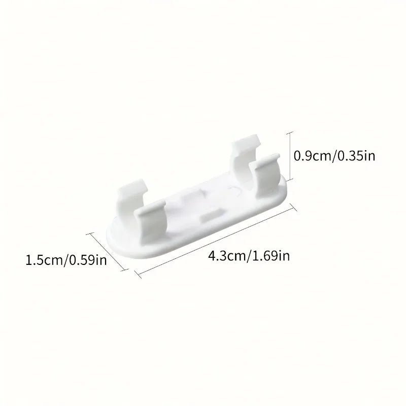 5/10pcs Adjustable Cable Clips,Sticky Wire Organizers for TV,PC,Under Desk Wall Cord Management for Home Office.cable management