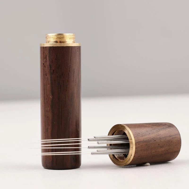 1pc Stainless Steel Coffee Powder Tamper Espresso Powder Stirrer Distributor Leveler Tools Cafe Stirring Barista Accessories.