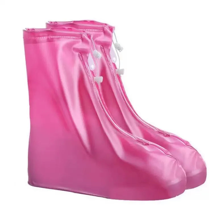 Silicone Waterproof Shoe Cover Unisex Shoes Protectors Rain Boots for Indoor Outdoor Rainy Reusable Quality Non-Slip Shoe Cover