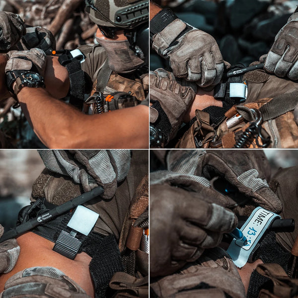 Ce Approved Rhino Rescue Tactical Tourniquet With Metal Rod Combat Medical First Aid Emergency Tourniquet
