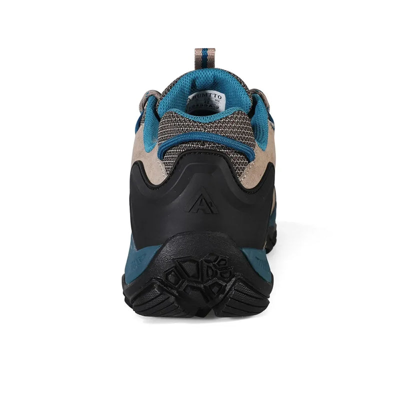 HUMTTO Trekking Boots for Men Breathable Camping Men's Sports Shoes Winter Hiking Shoes Outdoor Leather Designer Sneakers Man