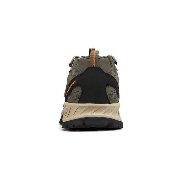 HUMTTO Non-slip Hiking Shoes Men Outdoor Men's Sports Shoes Leather Safety Walking Sneakers Man Breathable Trekking for Boots