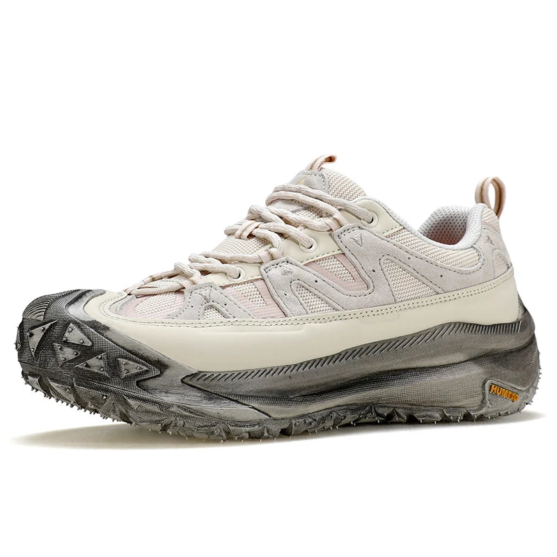 HUMMTO Shoes for Women Anti-slip Hiking Shoes Outdoor Sneakers Breathable Designer Shoe Lightweight Comfortable Treeking Boots