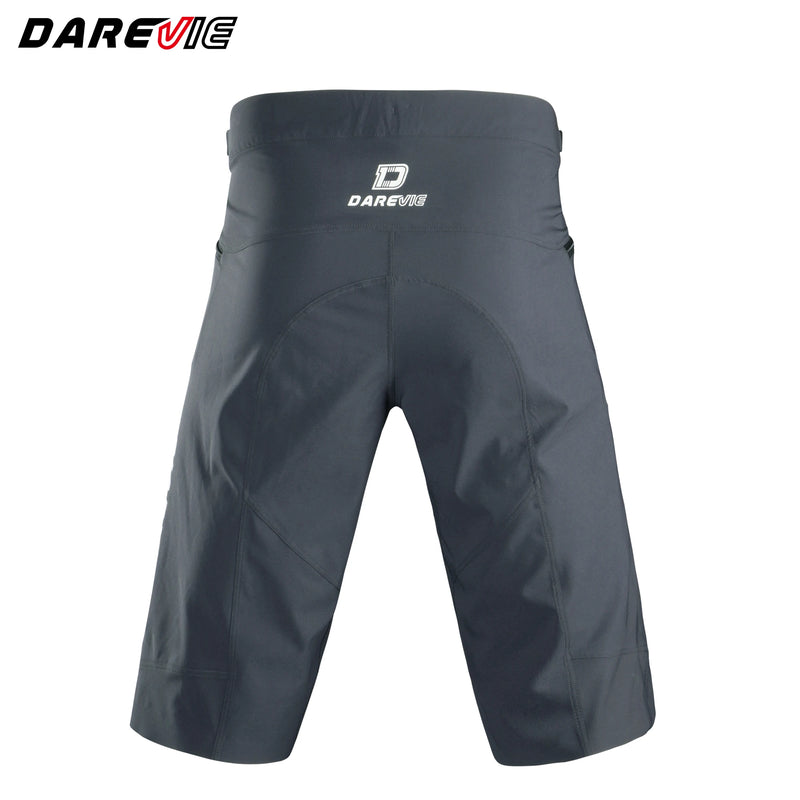 ខោខ្លីជិះកង់បុរស DAREVIE ខោខ្លីការពារទឹកជ្រាបខ្យល់សម្រាប់បុរស ហោប៉ៅពីរ ធន់នឹងការពាក់ ស្រូបយកសំណើម ខោខ្លីបុរស