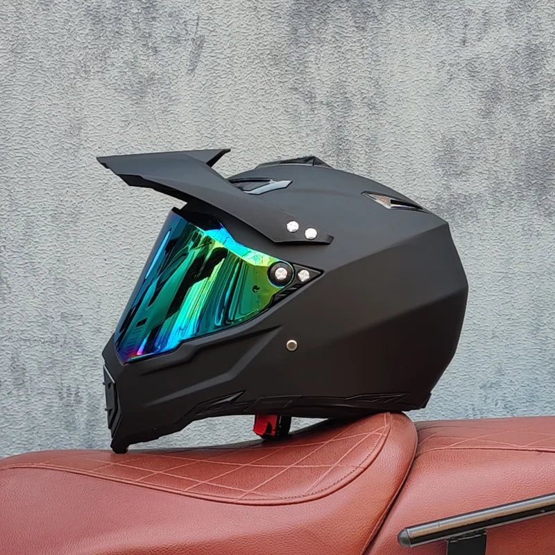 Off road motorcycle helmet, forest speed drop DH helmet, full coverage road rally helmet, suitable for all seasons