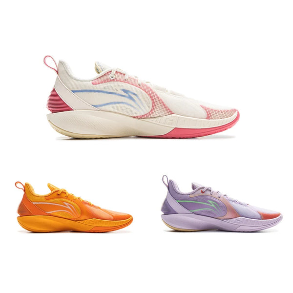 ស្បែកជើងបាល់បោះបុរស Li-Ning SHINING II លើទីលាន BOOM Cushion Rebound ខ្យល់ចេញចូលបាន ស្បែកជើងកីឡា LiNing ធន់នឹងការពាក់ ABPV003