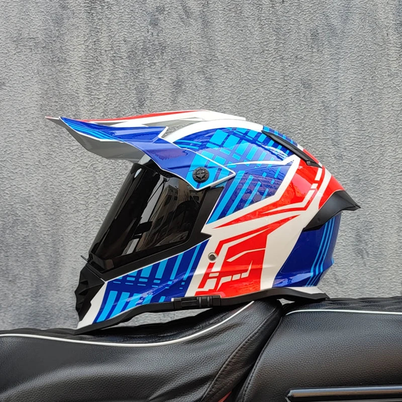 New off-road motorcycle helmet men and women motocross helmet full face kask downhill casque motocross enfant capacete