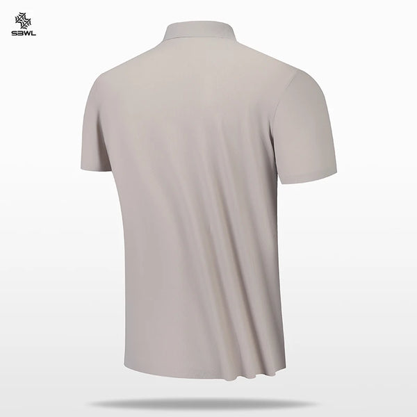 SBWL High Quality Seamless Process Men's Casual Top Shirt Popular Tennis T-Shirt Golf POLO Shirt Business Casual Breathable Tees