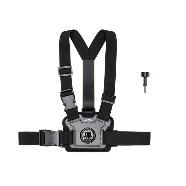 DJI Osmo Action Chest Strap Mount Comfortable to wear, with an adjustable camera tilt angle for DJI Osmo Action 5 Pro/Osmo 360