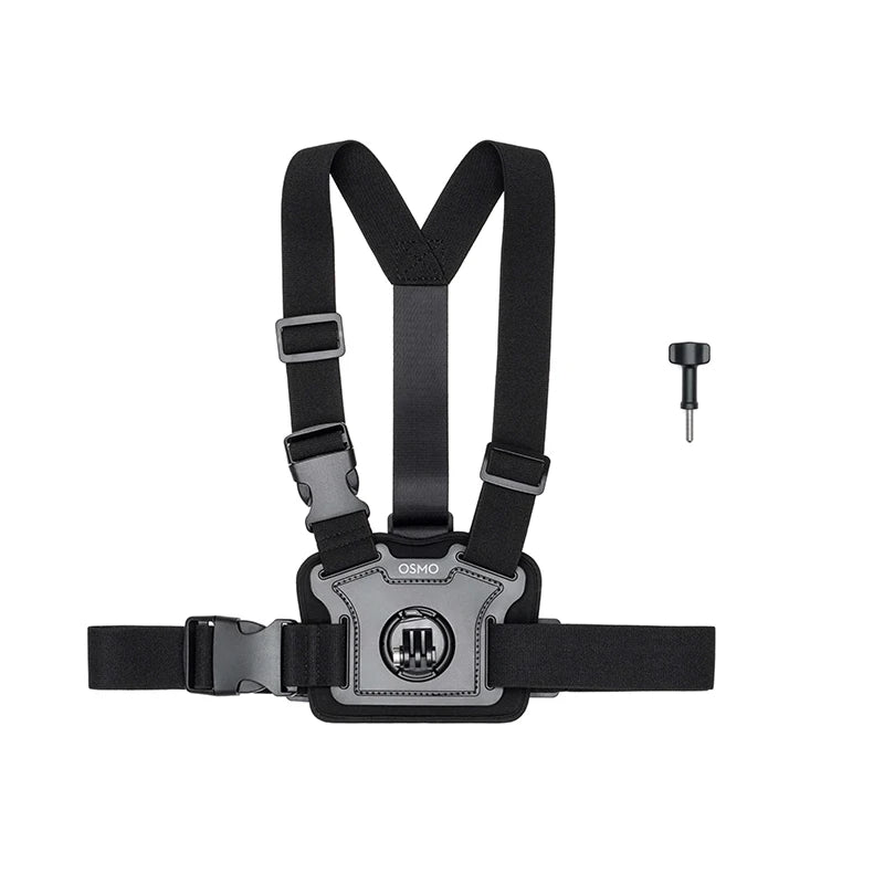 DJI Osmo Action Chest Strap Mount Comfortable to wear, with an adjustable camera tilt angle for DJI Osmo Action 5 Pro/Osmo 360