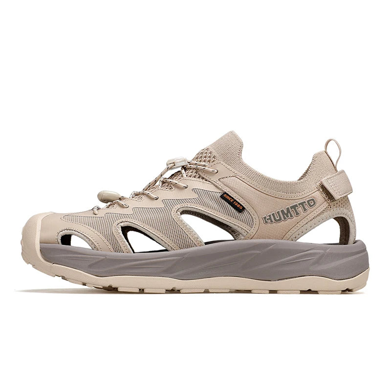 HUMTTO Wading Shoes for Men Summer Beach Outdoor Hiking Sandals Non-Slip Men'sSneakers Quick-Drying Breathable Aqua Shoes Male