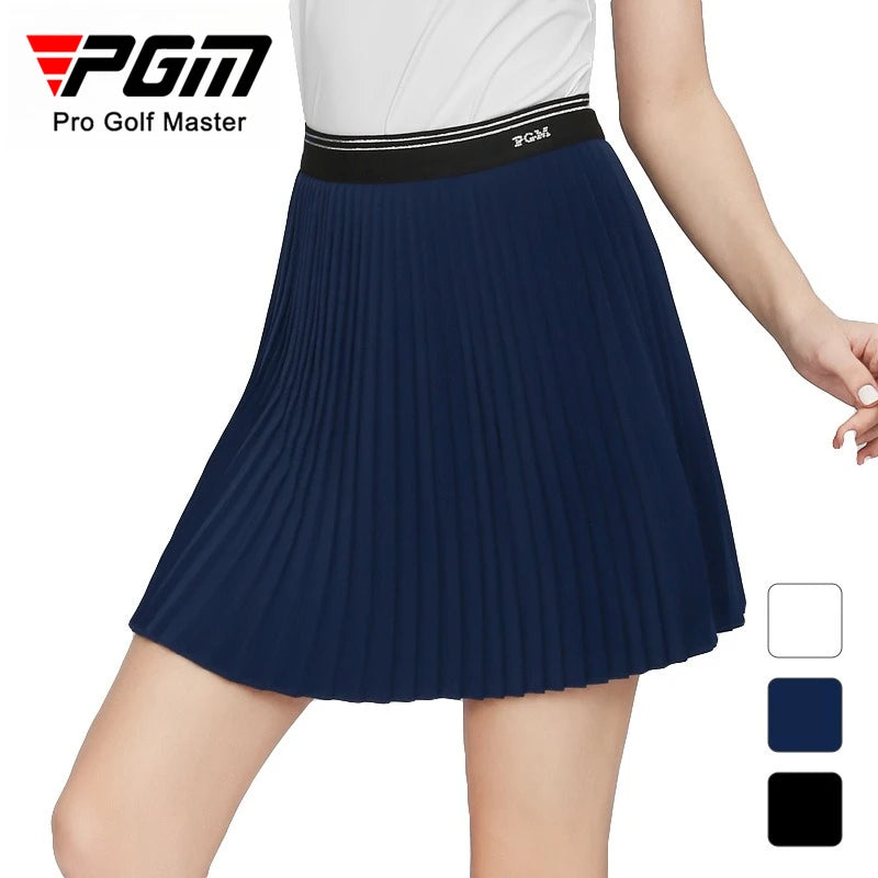 Women's Golf Skirt Summer Quick Drying Elastic Belt Sports Skirts QZ088