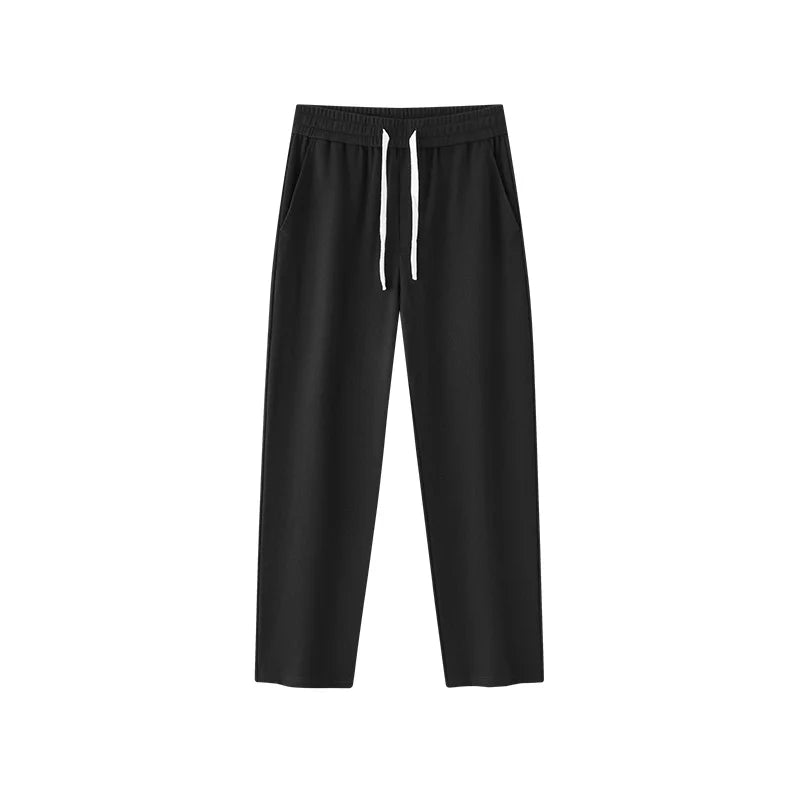 Semir Women Pants Loungewear Waffle Texture Drawstring Loose Straight Home Casual Outside Wear Autumn Bottoms 2026