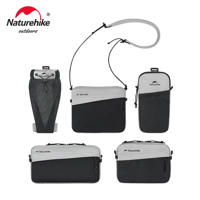 Naturehike Rock Accessory Pack 2L/2.5L Shoulder Bag Waist Bag Belt Bag Water Bottle Pouch Phone Pouch Waterproof Storage Bag