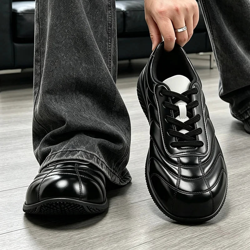 Men women's retro light casual shoes four season breathable soft-sole comfort couple versatile outdoor walking sports board shoe