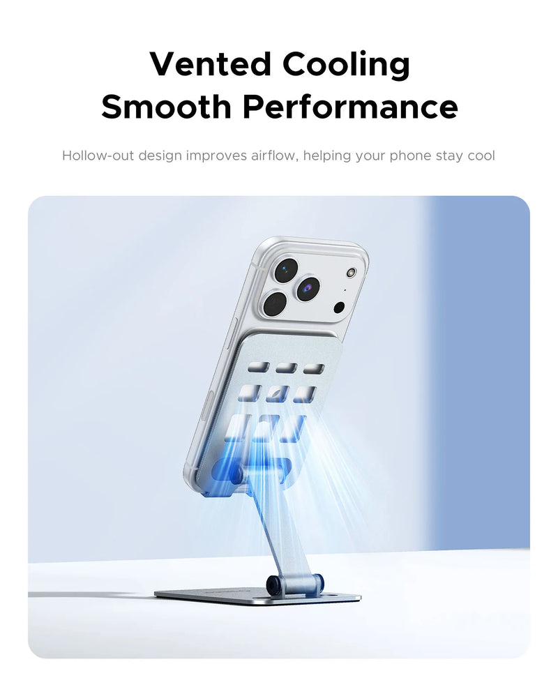ORICO Portable Phone Holder Hollow Heat Dissipation Design Stable Max Load 400g Universal for Videos Travel Sports Cooking