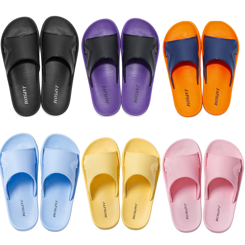 Summer Fashion Slippers for Men Indoor Outdoor Sandals Beach Flip Flop Male Slides Non-Slip Shower Shoes Bathroom Bedroom