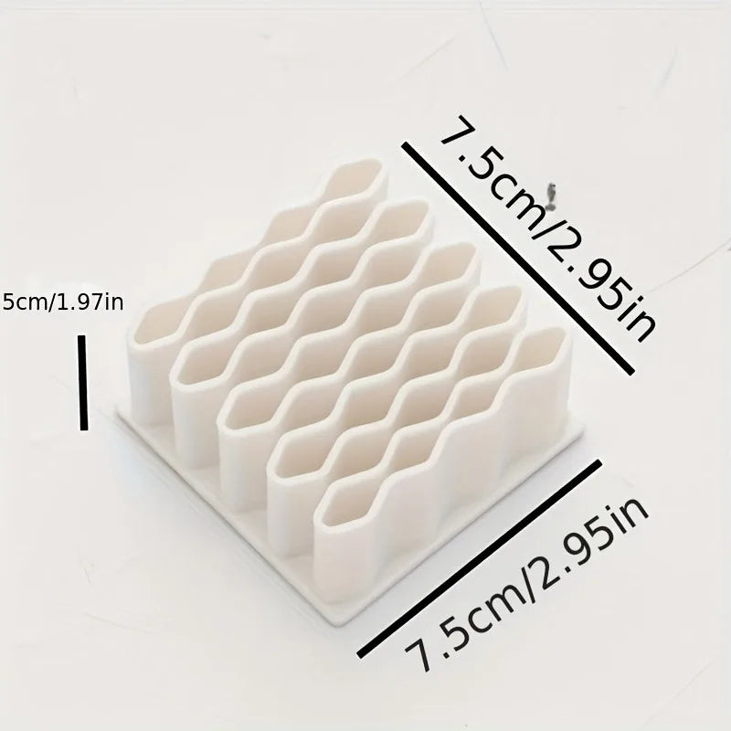 1pc Ointment Storage Box,Multi-Layer Vertical Desktop Organizer,Sturdy Durable,Black and White Design,storage boxoffice supplies