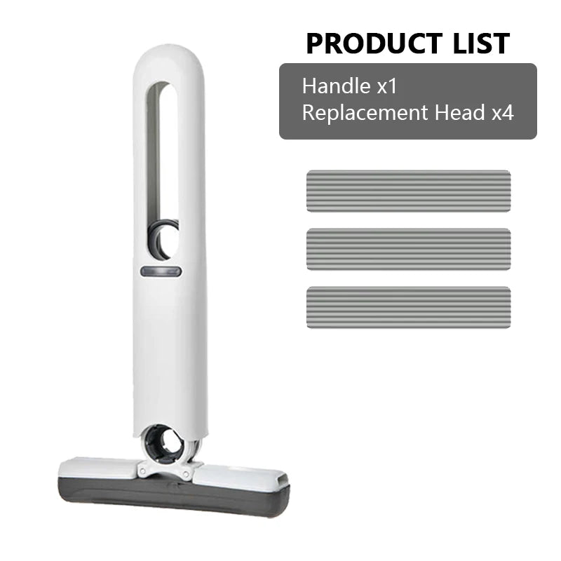 iLMH Mini Mop ជូតសម្អាតដោយខ្លួនឯង ងាយស្រួលបត់ និងសម្អាតក្នុងគ្រួសារ មិនចាំបាច់លាងដៃ ជូតសម្អាតបានស្អាតល្អ ស្រូបយកទឹកបានល្អ ងាយស្រួលជូត ...