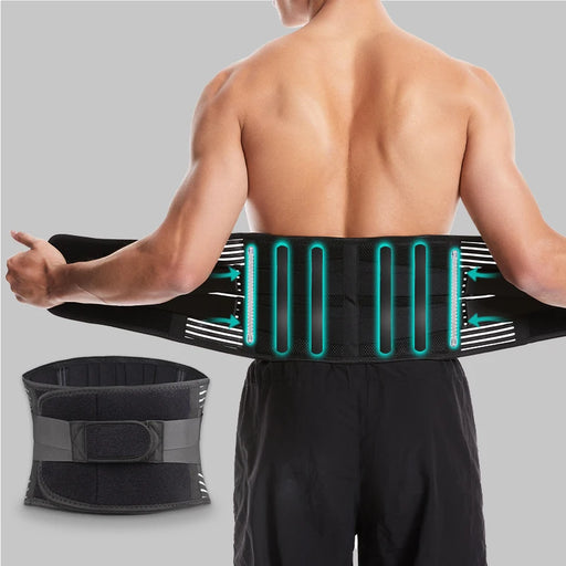 Lower Back Brace Lumbar Support Pain Relief Sciatica Belt Breathable Cinta Para Coluna Lombar Adjustable Waist for Men & Women