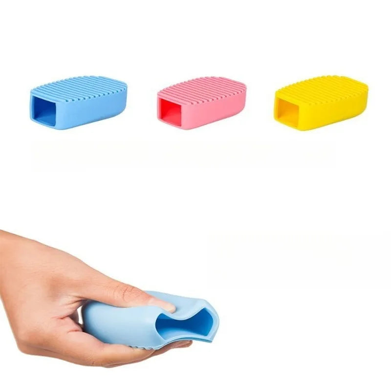 1pc Portable Mini Washing Board,Candy-Colored Handheld Thickened Silicone Washing Brush,Scrub Board Cleaning Brush.Laundry Board
