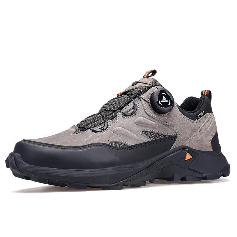 HUMTTO Breathable Shoes for Men Luxury Designer Men's Sneakers Anti-slip Sports Hiking Boots Man 2024 Outdoor Trekking Sneaker