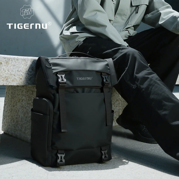 Tigernu Travel Backpack Male TPU Waterproof Backpack Men Bags Expandable Men's Backpack Business Bags School Backpack
