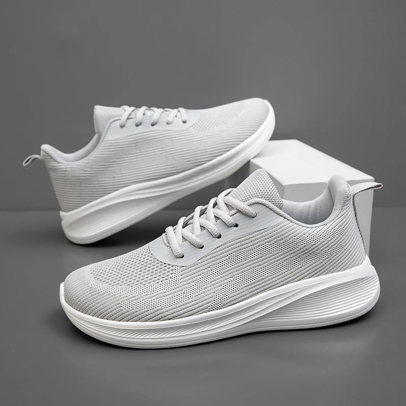 Unisex Running Shoes 2025 New Mesh Luxury Design Four Seasons Lightweight Cosy Daily Casual Couple Sneakers for Mens Women