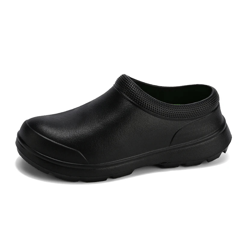 Hotel Chef Shoes Four Seasons Waterproof Non-Slip Oil-Proof Kitchen Work Shoes Light Outdoor Men's Casual Labor Insurance Shoes