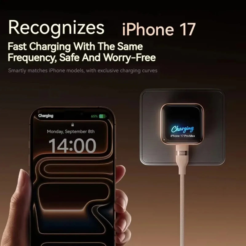 ឆ្នាំងសាក Anker Nano 45W អាចបត់បាន USB-C PD Fast Charger A121D សម្រាប់ iPhone 16 Pro 15 14 Samsung Laptop ទើបមកដល់ថ្មី