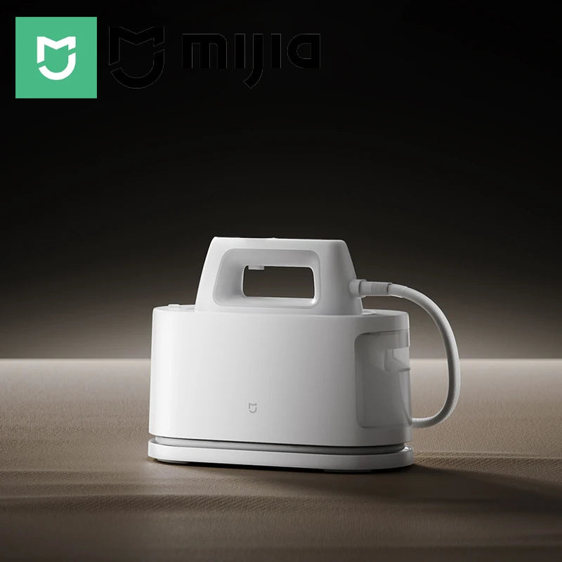 ម៉ាស៊ីនអ៊ុតសម្លៀកបំពាក់ MIJIA លេខ 2, ដែកអ៊ុតចំហាយទឹកសម្ពាធខ្ពស់ 500kPa, កំដៅលឿន 120g/នាទី, ម៉ាស៊ីនអ៊ុតសម្លៀកបំពាក់ចល័ត, កំណែ CN ជាមួយអាដាប់ទ័រ
