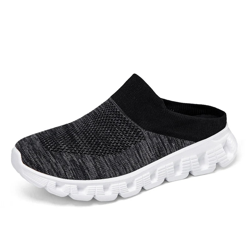 Couples Walking Shoes Big Size 2025 Lightweight Breathable Flat Sneakers Lightwieght Casual Trendy Summer Slippers for Men Women