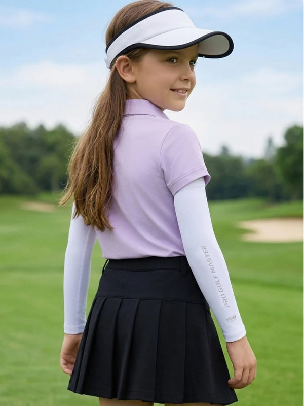 PGM Golf Children's Ice Silk Sunscreen Sleeve Cover Is Skin Friendly, Soft, Cool, Breathable, High Elasticity, Anti Slip XT009
