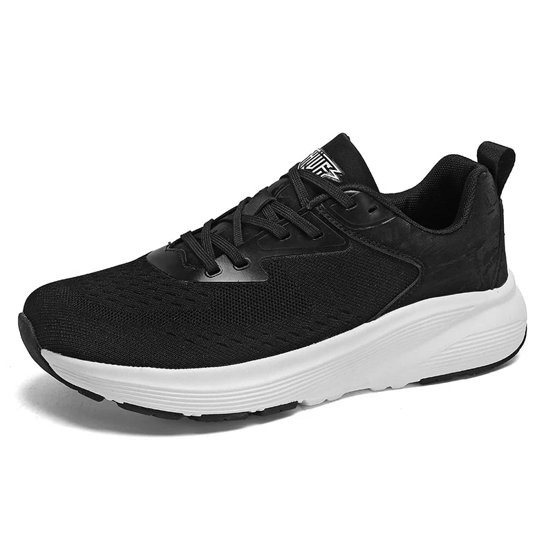Men's breathable casual sneakers four season new soft sole outdoor racing running shoes students' lightweight speed sports shoes
