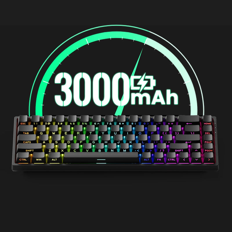Akko MonsGeek FUN68 HE Magnetic Keyboard 65% Rapid Trigger 0.005mm 8000Hz ARGB USB/Wireless Gaming Custom Keyboard for Gamer