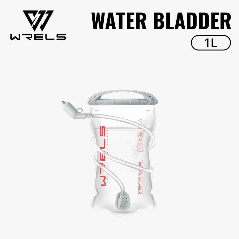 WRELS 1\1.5\2\2.5\3L Hydrapak Water Reservoir Leak Proof Water Bladder BPA Free for Camping Running Hiking Hydration Bladder